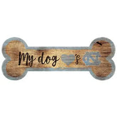 UNC Dog Bone Sign